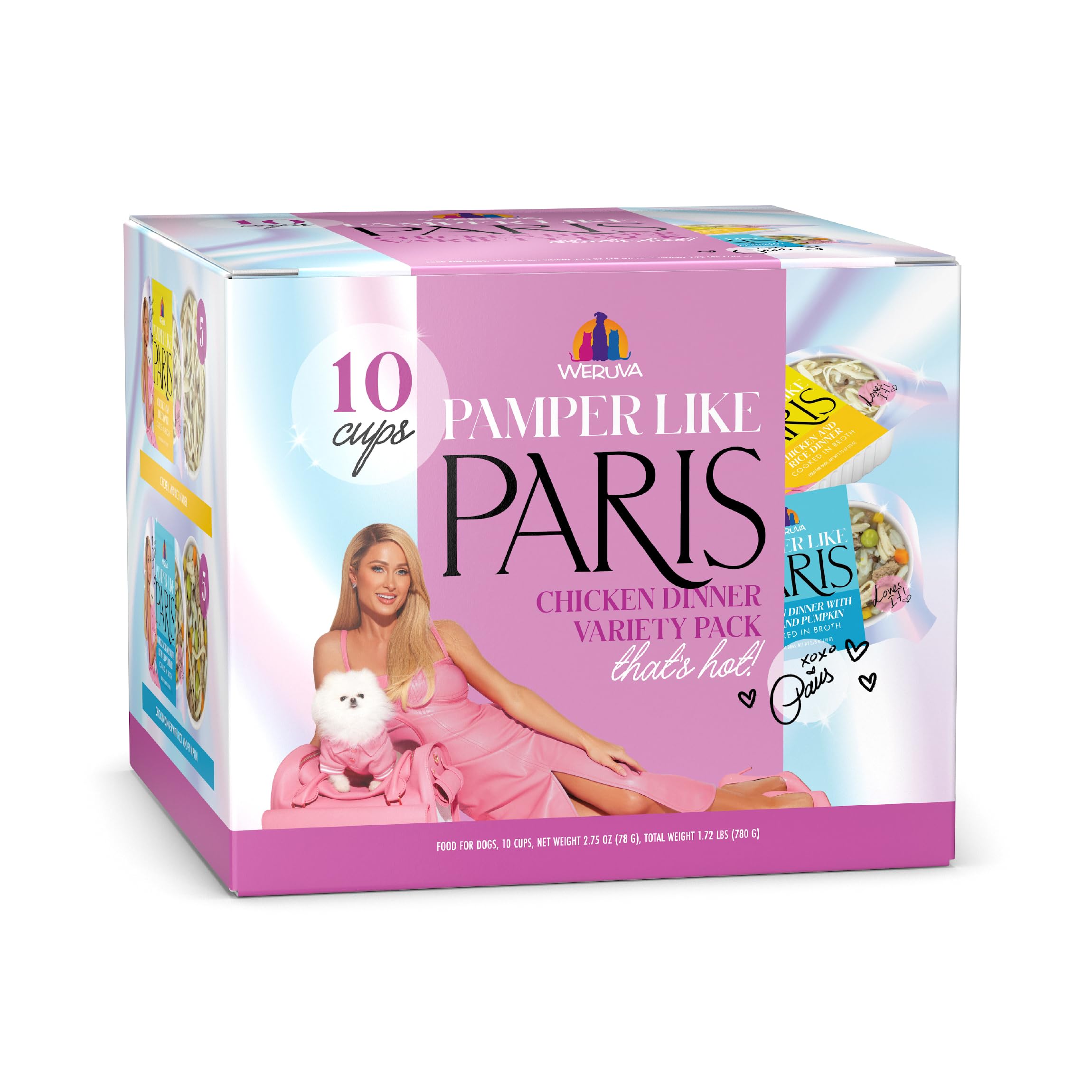 Weruva Pamper Like Paris Natural Wet Dog Food, Chicken Recipes